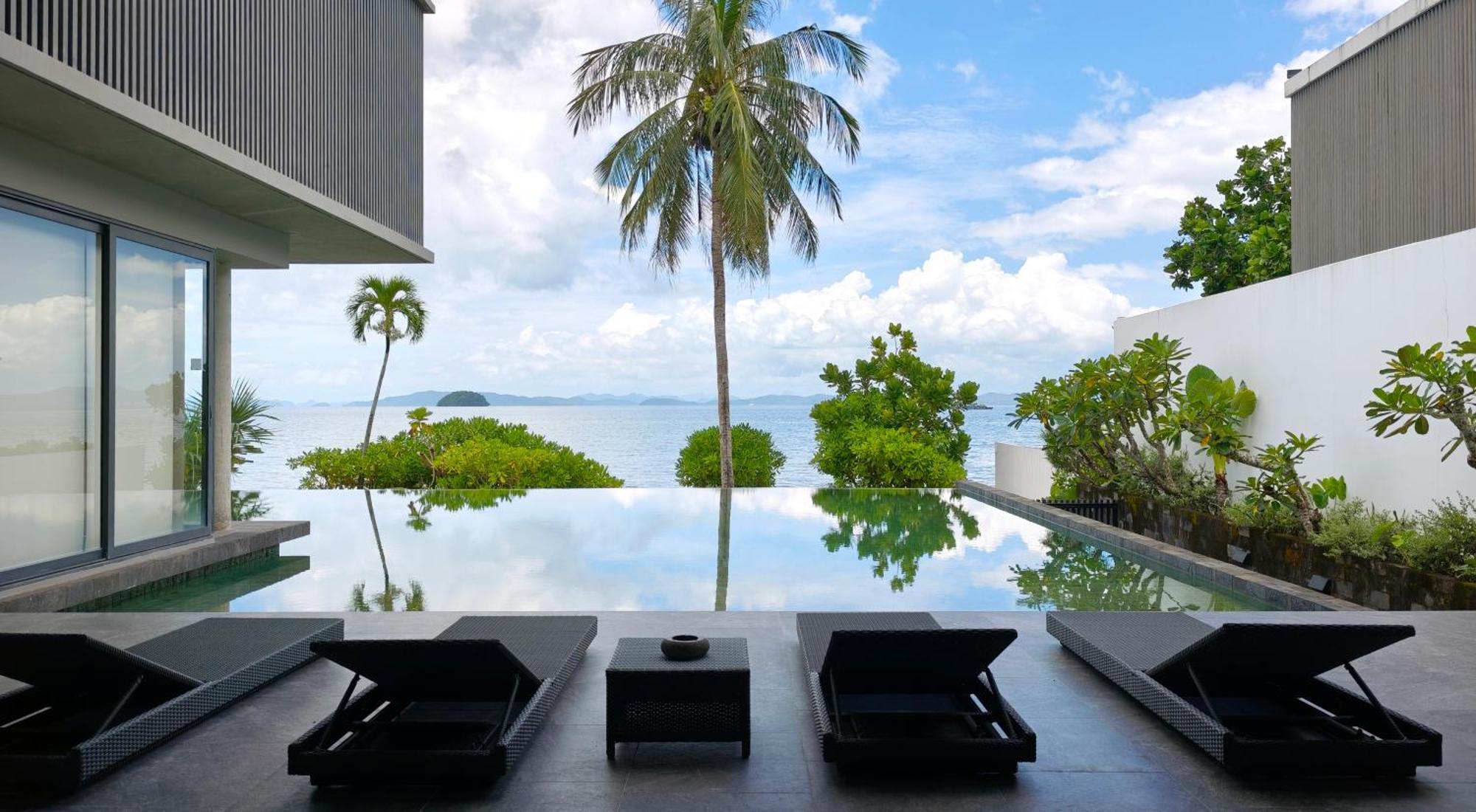 Villa Luxury Beachfront Brahma 4 Bedroom At Ta-ke B Ban Ao Kung